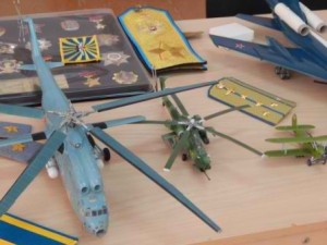 Выставка макетов военной техники